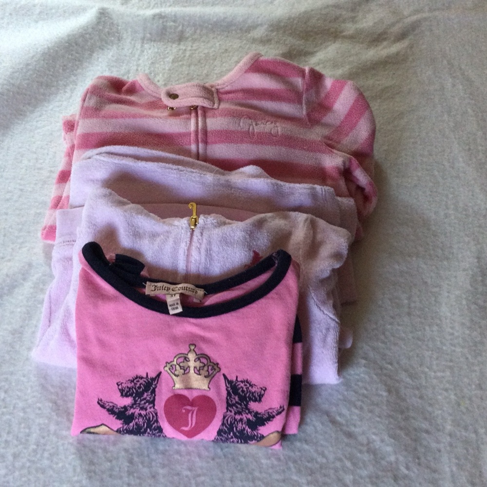 JUICY COUTURE BUNDLE GIRL SIZE 2-3 .